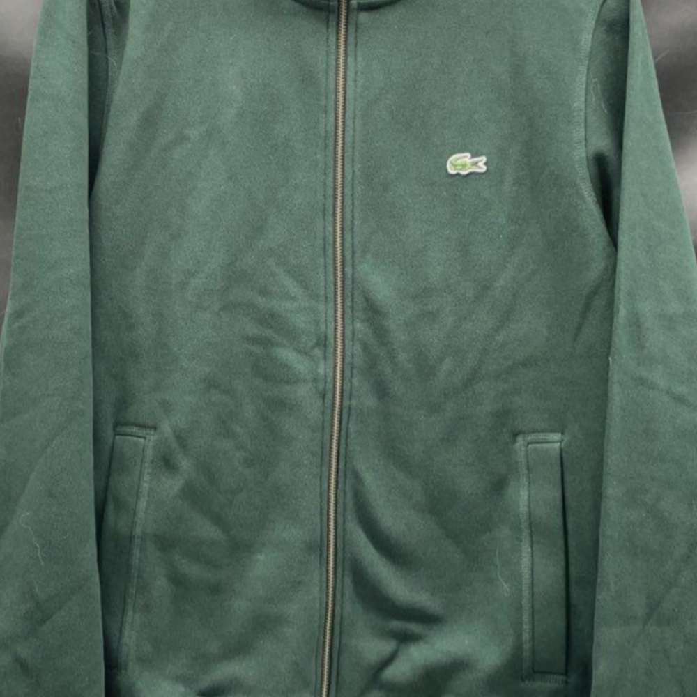 Lacoste Green Zip-Up Jacket
